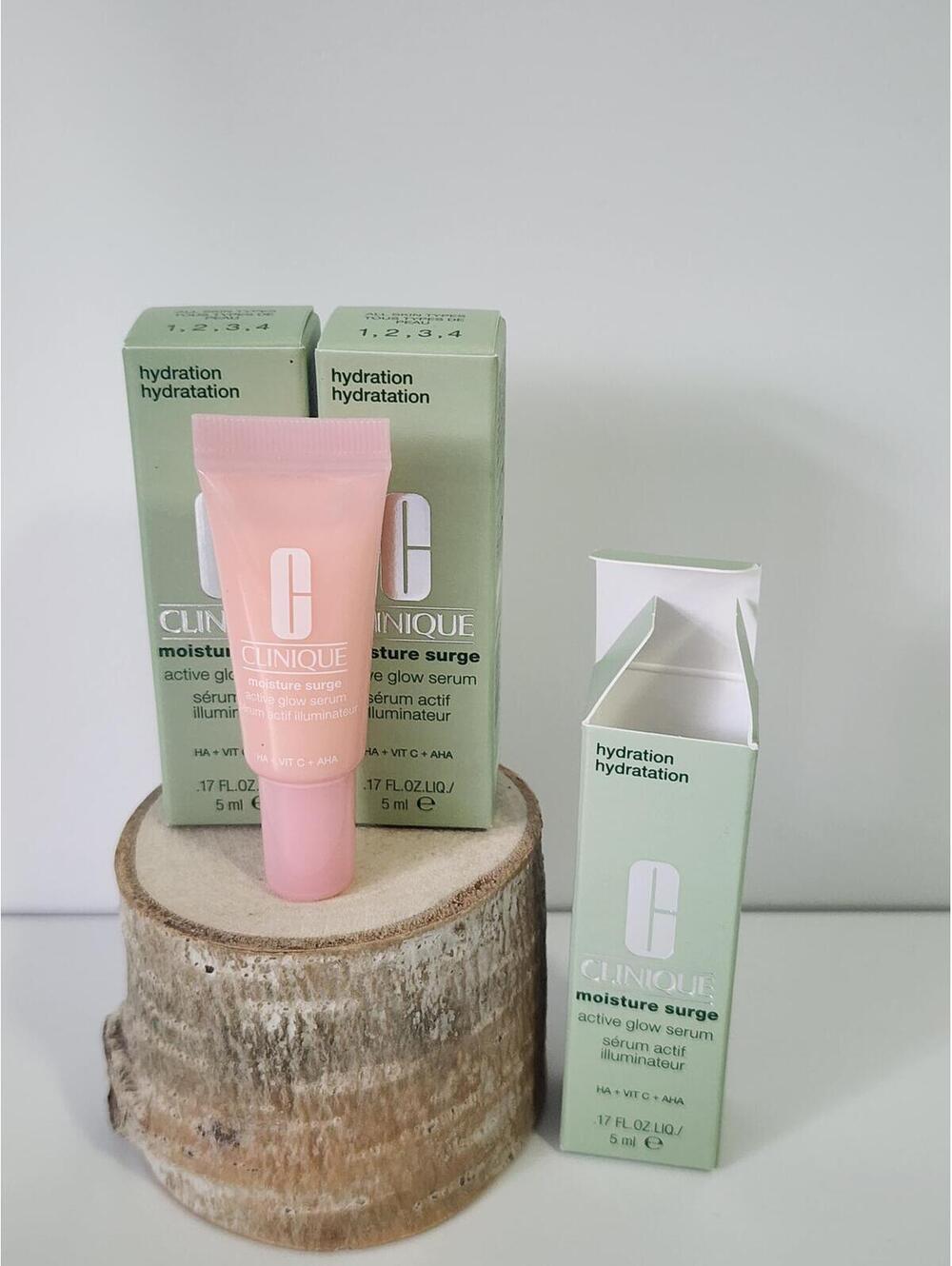 Clinique Moisture Surge Active Glow Serum Hydration 0.17 fl oz / 5 ml